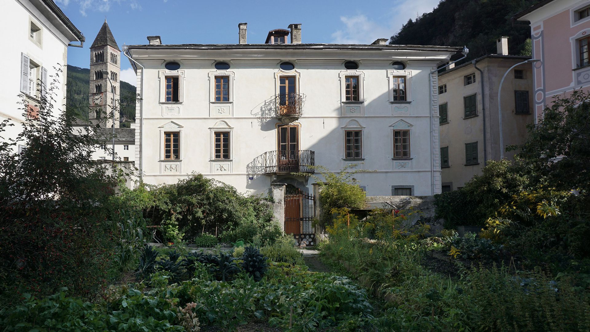Vacanze in edifici storici: Da adesso fra le proposte anche il Palazzo Glaser/Kunz a Poschiavo