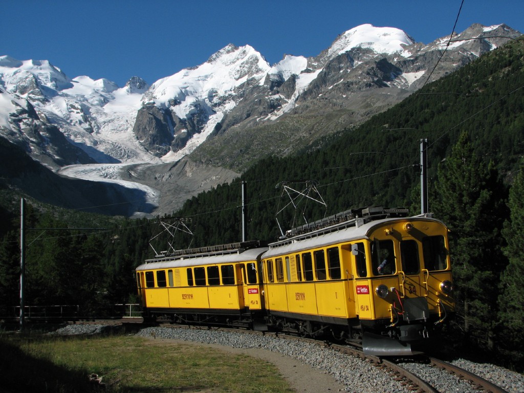 Avventura in treno storico Alp Grüm